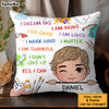 Personalized Gift For Grandson I Dream Big Pillow 32063 1