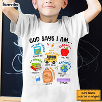 Personalized Gift For Grandson God Says You Are Kid T Shirt - Kid Hoodie - Kid Sweatshirt 32085 thumb 1