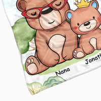 Personalized Gift For Grandson Long Distance May This Blanket Hold You 32091 thumb 1