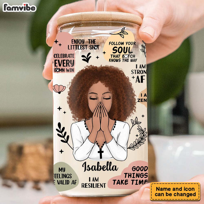 Personalized Gift For Woman Daily Reminders Affirmations Glass Can 32096 1