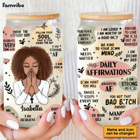 Personalized Gift For Woman Daily Reminders Affirmations Glass Can 32096 thumb 1