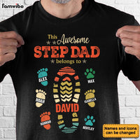 Personalized This Step Dad Belongs To Shirt - Hoodie - Sweatshirt Shirt - Hoodie - Sweatshirt 32099 thumb 1