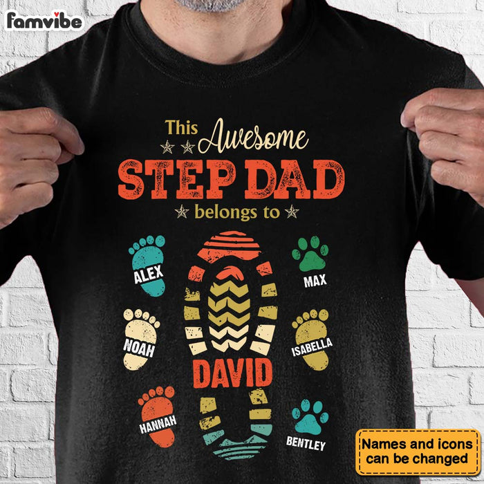 Personalized This Step Dad Belongs To Shirt - Hoodie - Sweatshirt Shirt - Hoodie - Sweatshirt 32099 1