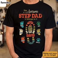 Personalized This Step Dad Belongs To Shirt - Hoodie - Sweatshirt Shirt - Hoodie - Sweatshirt 32099 thumb 1