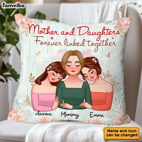 Personalized Gift For Mother And Daughters Pillow 32104 thumb 1