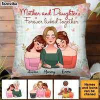 Personalized Gift For Mother And Daughters Pillow 32104 thumb 1