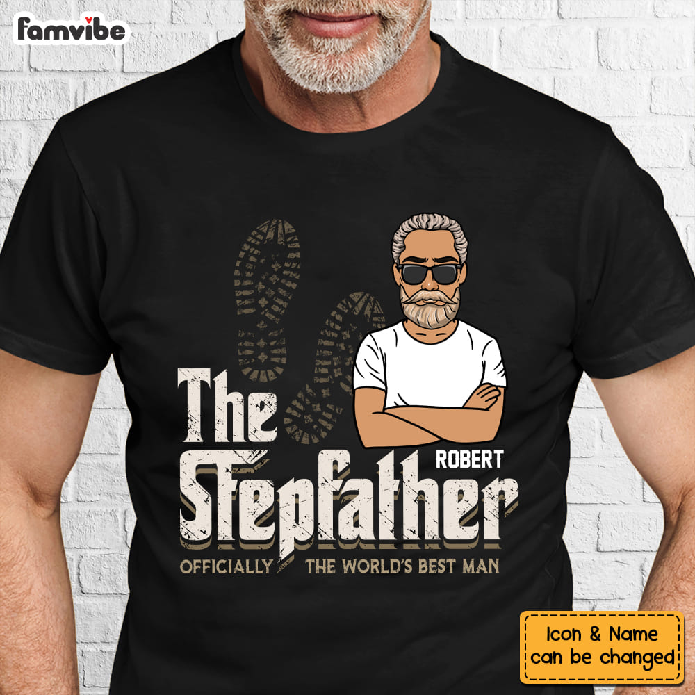 Personalized Gift For Dad Father The Stepfather Shirt Hoodie Sweatshirt 32111 Primary Mockup