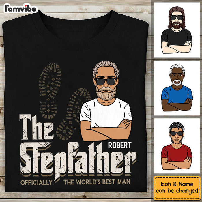 Personalized Gift For Dad Father The Stepfather Shirt - Hoodie - Sweatshirt 32111 1