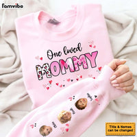 Personalized Gift For One Loved Mom Photo Custom Unisex Sleeve Printed Standard Sweatshirt 32117 thumb 1
