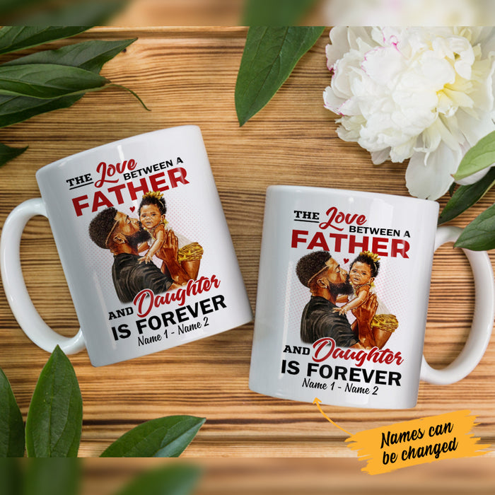 Personalized BWA Dad And Daughter Love Mug AG173 81O47 1
