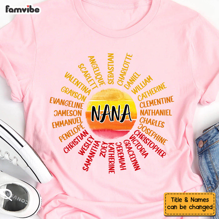 Personalized Gift For Grandma You Are My Sunshine Shirt - Hoodie - Sweatshirt 32123 1