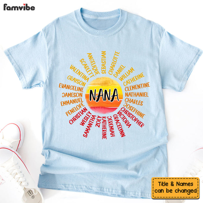Personalized Gift For Grandma You Are My Sunshine Shirt - Hoodie - Sweatshirt 32123 1