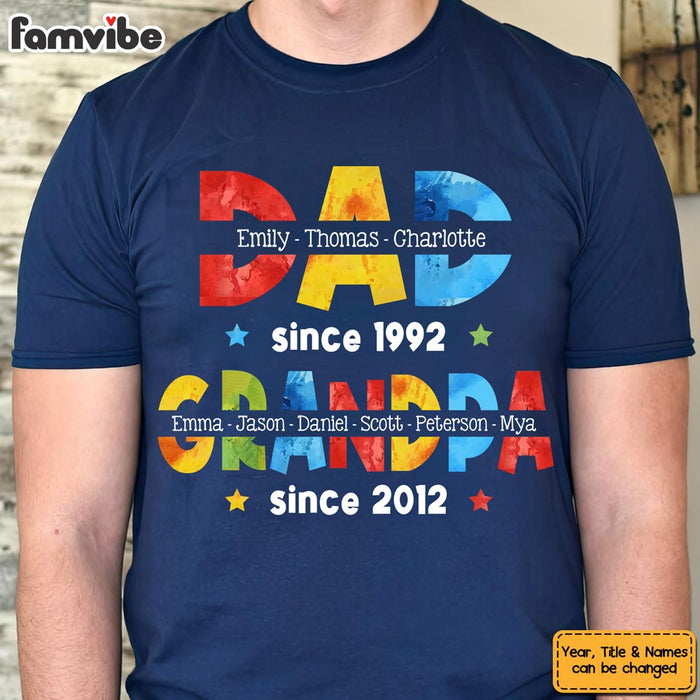 Personalized Gift For Dad Grandpa Since Shirt - Hoodie - Sweatshirt 32128 1