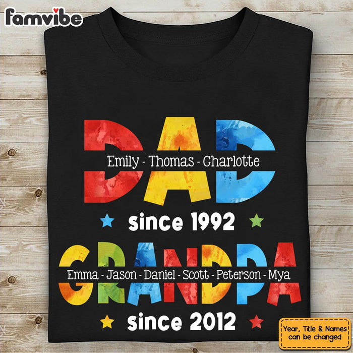 Personalized Gift For Dad Grandpa Since Shirt - Hoodie - Sweatshirt 32128 1