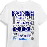 Personalized Gift For Dad Affirmations Amazing Shirt - Hoodie - Sweatshirt 32130 thumb 1