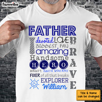 Personalized Gift For Dad Affirmations Amazing Shirt - Hoodie - Sweatshirt 32130 thumb 1