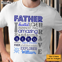 Personalized Gift For Dad Affirmations Amazing Shirt - Hoodie - Sweatshirt 32130 thumb 1