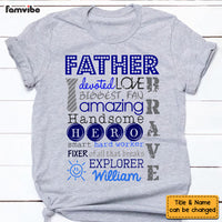 Personalized Gift For Dad Affirmations Amazing Shirt - Hoodie - Sweatshirt 32130 thumb 1