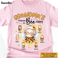 Personalized Gift For Grandma Reasons To Bee Happy Shirt - Hoodie - Sweatshirt 32131 thumb 1