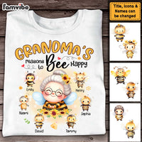 Personalized Gift For Grandma Reasons To Bee Happy Shirt - Hoodie - Sweatshirt 32131 thumb 1