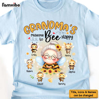Personalized Gift For Grandma Reasons To Bee Happy Shirt - Hoodie - Sweatshirt 32131 thumb 1