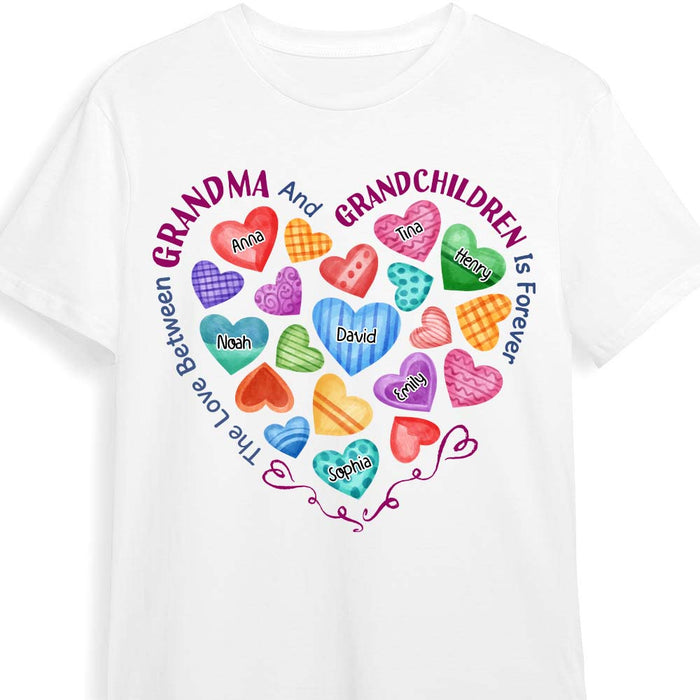 Personalized Gift For Grandma The Love Is Forever Shirt 32136 1