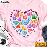 Personalized Gift For Grandma The Love Is Forever Shirt 32136 thumb 1