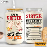 Personalized Gift For Friend The Gift You Need Glass Can 32139 thumb 1