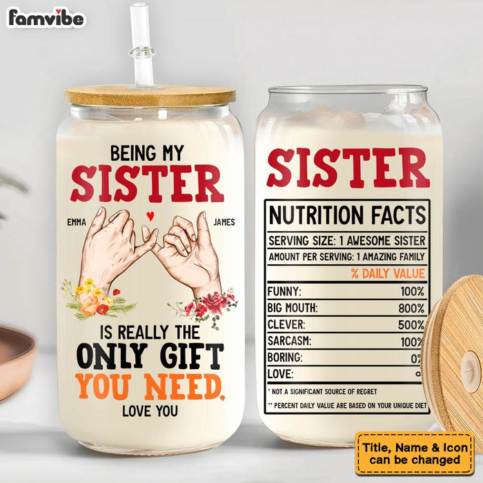 Personalized Gift For Friend The Gift You Need Glass Can 32139 1