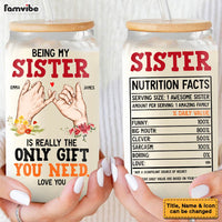 Personalized Gift For Friend The Gift You Need Glass Can 32139 thumb 1