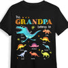 Personalized Gift For Grandpa Doodle Dinosaur Shirt - Hoodie - Sweatshirt 32140 1