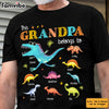 Personalized Gift For Grandpa Doodle Dinosaur Shirt - Hoodie - Sweatshirt 32140 1