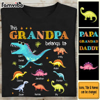 Personalized Gift For Grandpa Doodle Dinosaur Shirt - Hoodie - Sweatshirt 32140 thumb 1