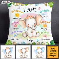 Personalized Gift For Grandkids I Am Animal Pillow 32142 thumb 1