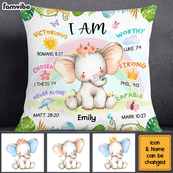 Personalized Gift For Grandkids I Am Animal Pillow 32142 1