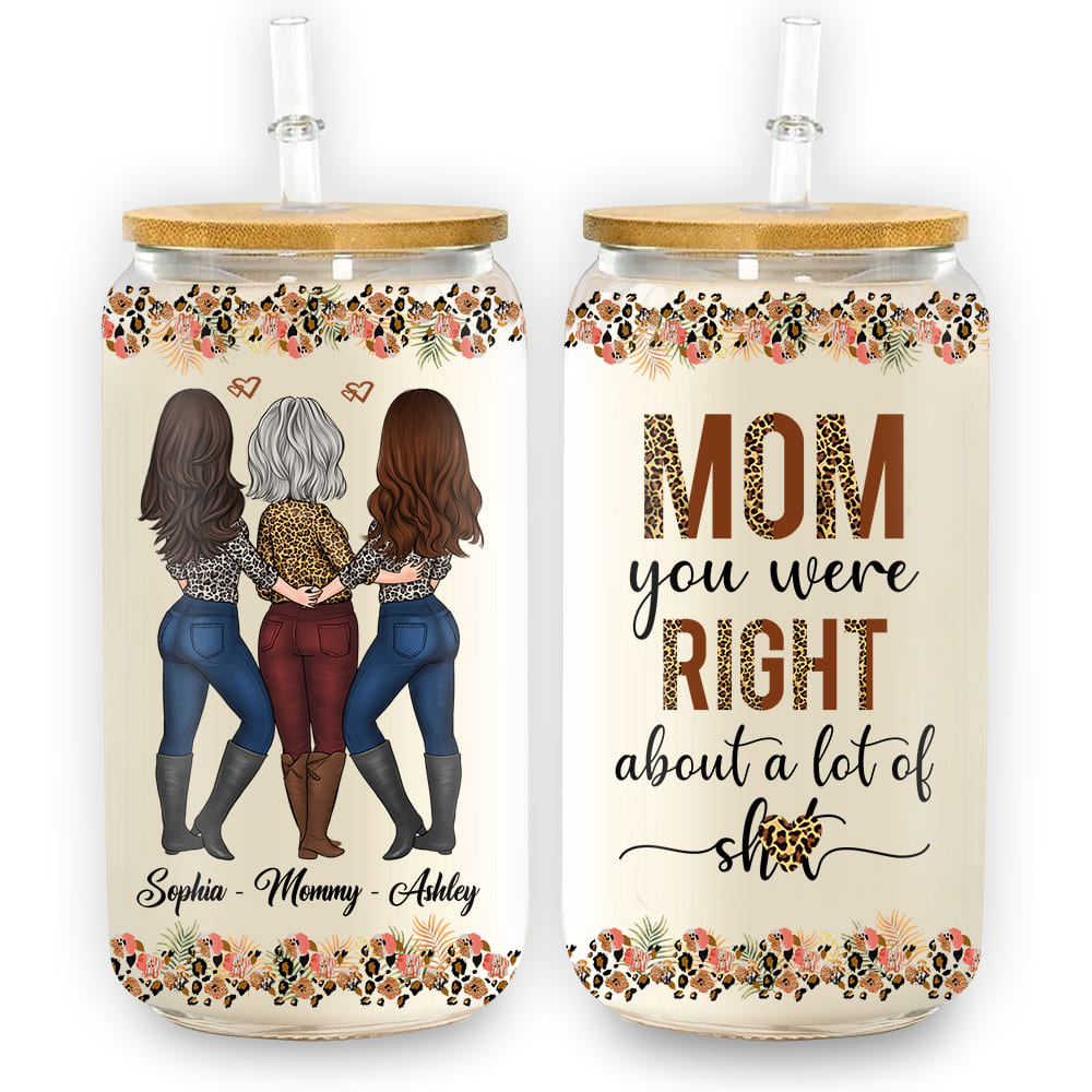 Personalized Gift For Mother Glass Can 32144 Primary Mockup