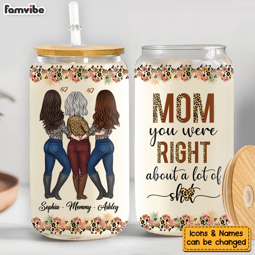 Personalized Gift For Mother Glass Can 32144 Primary Mockup