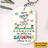 Personalized Gift For Grandma I Am Lucky As I Can Be Acylic Keychain 32145 1