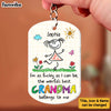 Personalized Gift For Grandma I Am Lucky As I Can Be Acylic Keychain 32145 1