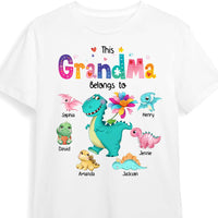 Personalized Gift For Grandma Belongs To Dinosaur Shirt - Hoodie - Sweatshirt 32146 thumb 1