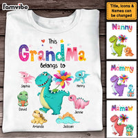 Personalized Gift For Grandma Belongs To Dinosaur Shirt - Hoodie - Sweatshirt 32146 thumb 1