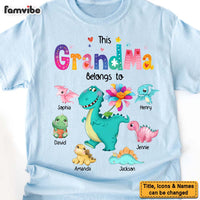 Personalized Gift For Grandma Belongs To Dinosaur Shirt - Hoodie - Sweatshirt 32146 thumb 1