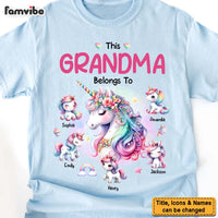 Personalized Gift For Grandma Belongs To Unicorn Shirt - Hoodie - Sweatshirt 32147 thumb 1