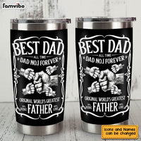 Personalized Gift For Dad World's Greatest Father Tumbler 32152 thumb 1