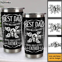 Personalized Gift For Dad World's Greatest Father Tumbler 32152 thumb 1