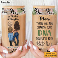 Personalized Gift For Mom Like Mother Like Daughter Glass Can 32153 thumb 1
