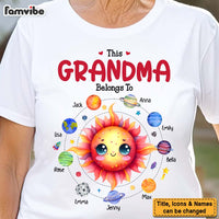 Personalized Gift For Grandma Belongs To Planet Space Shirt - Hoodie - Sweatshirt 32159 thumb 1