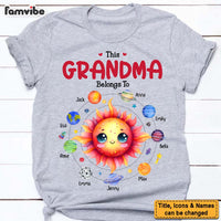 Personalized Gift For Grandma Belongs To Planet Space Shirt - Hoodie - Sweatshirt 32159 thumb 1