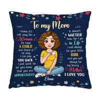 Pesonalized Gift For Mom From Children Pillow 32162 thumb 1