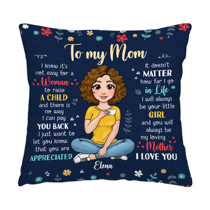 Pesonalized Gift For Mom From Children Pillow 32162 1